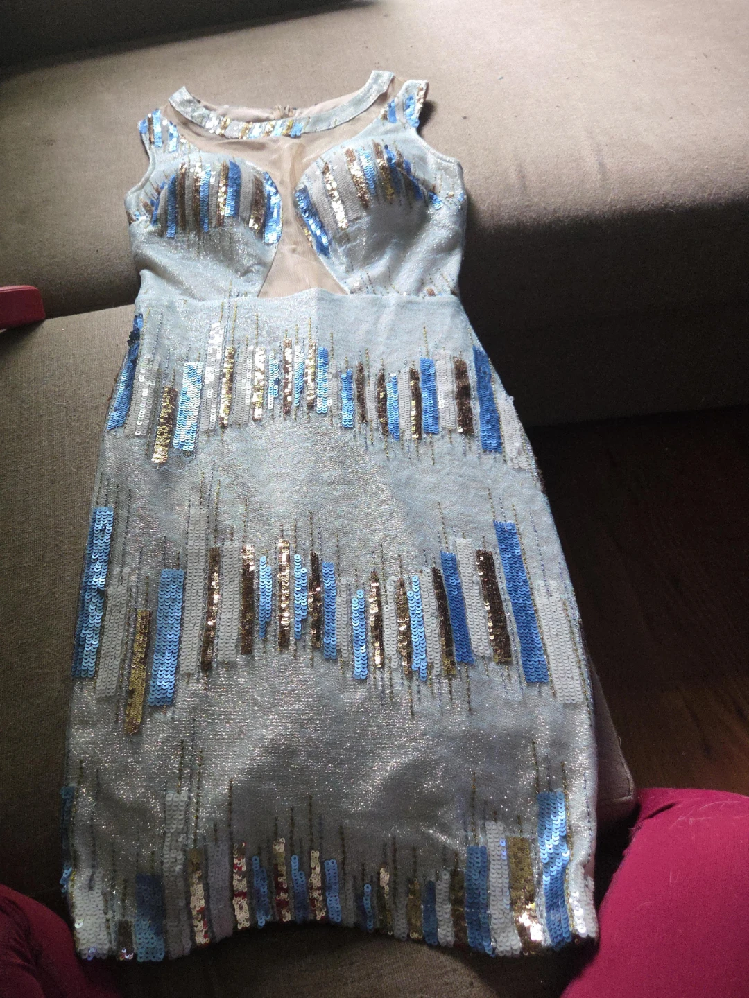 Women's Sequin Embellished Dress