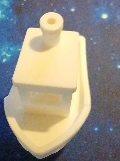 White Toy Boat