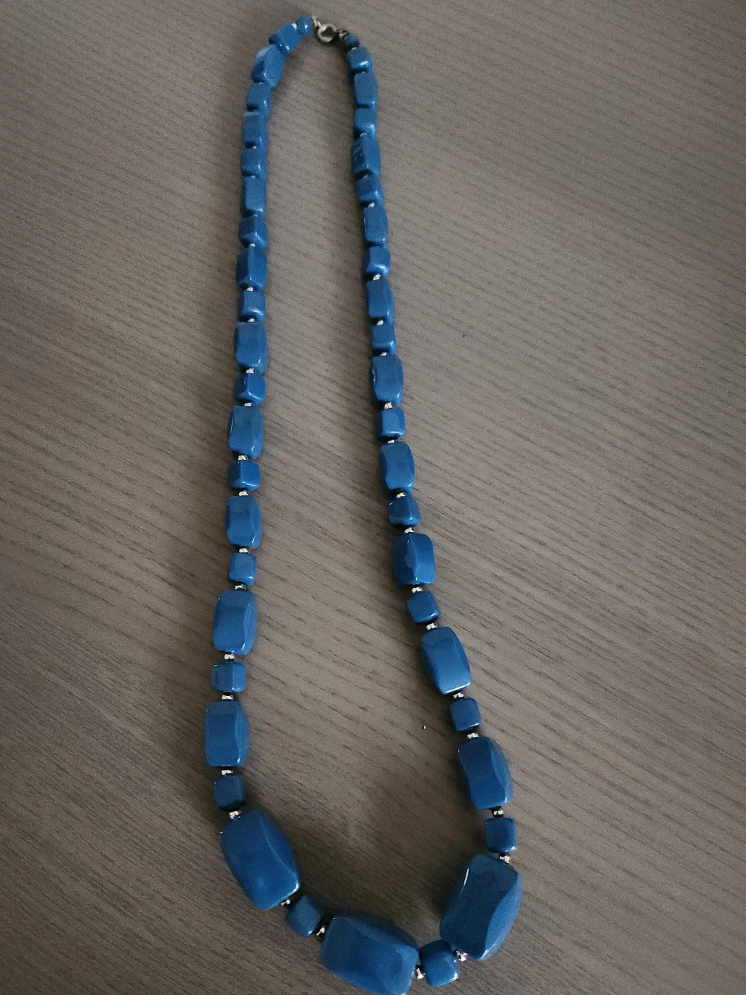 Blue Beaded Necklace
