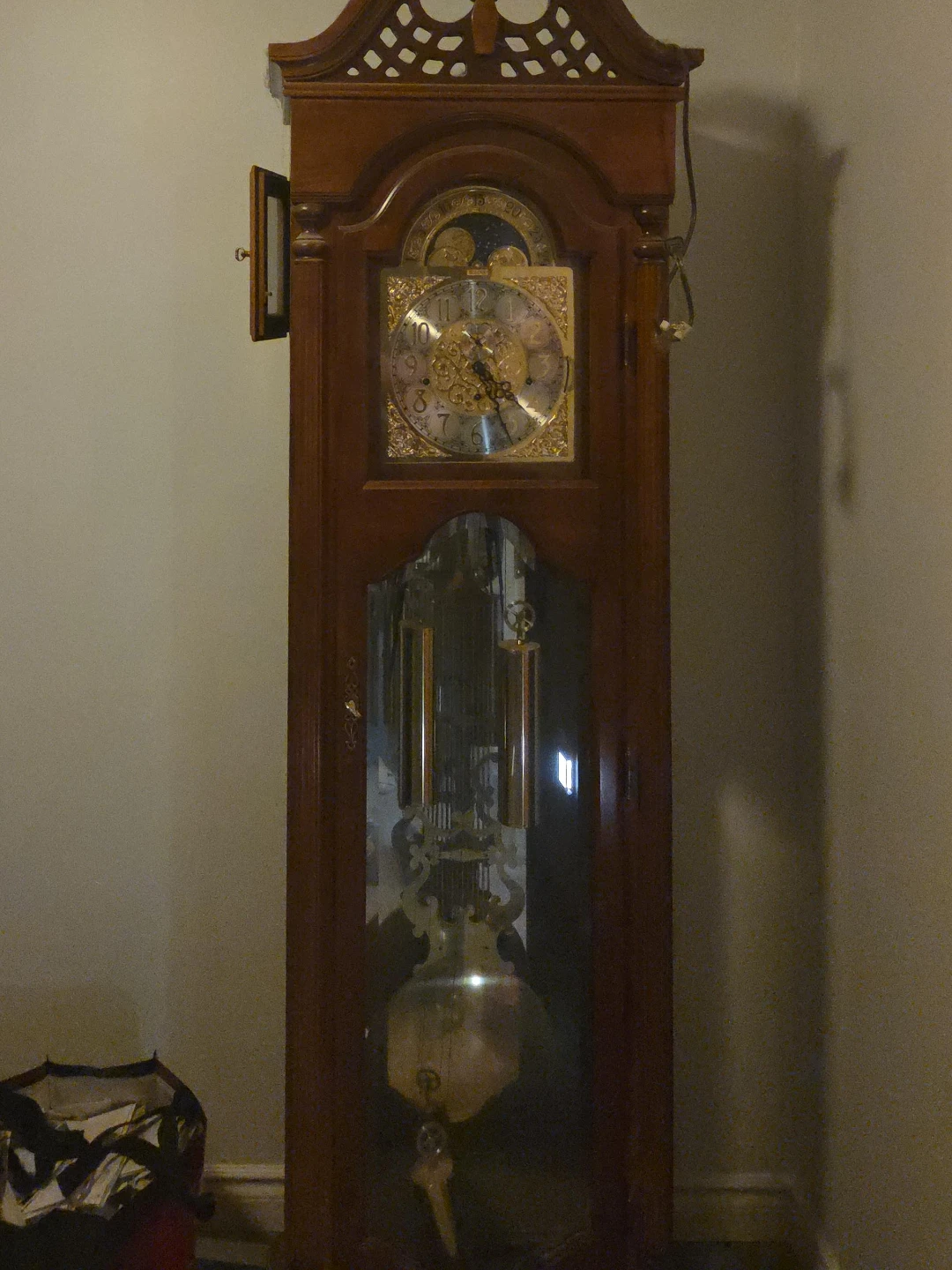 Wooden Grandfather Clock