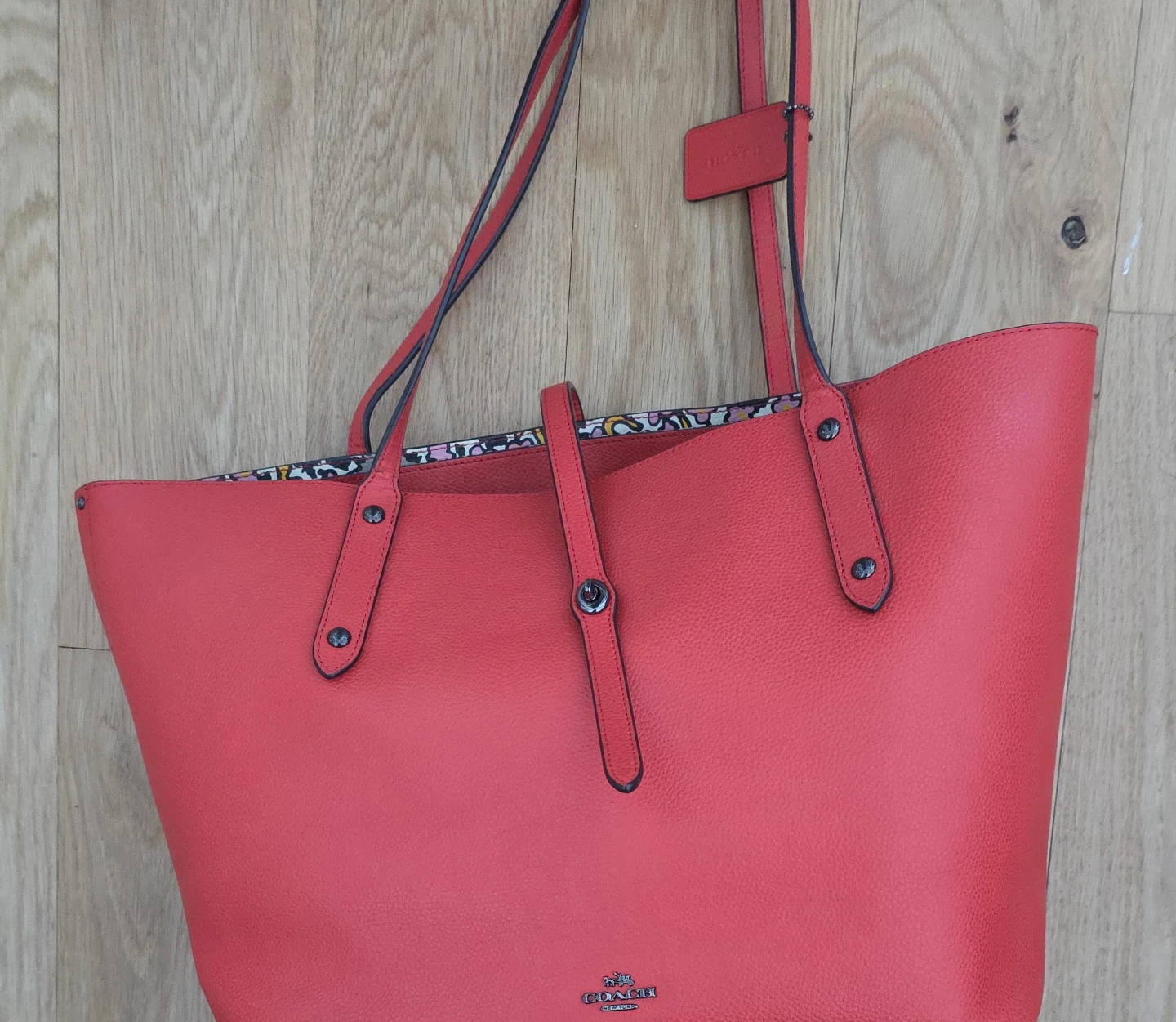 Coach Tote Bag - Red