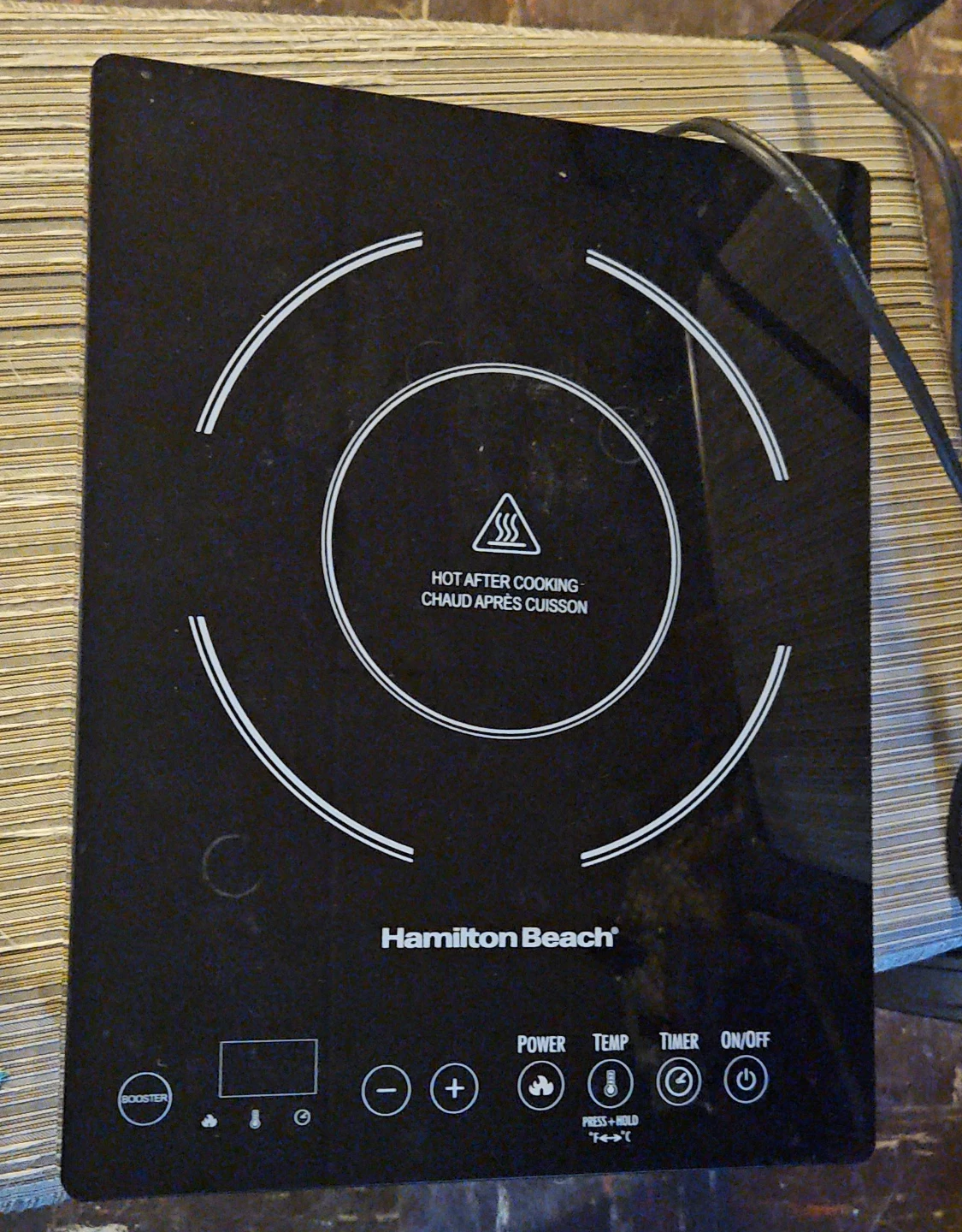 Hamilton Beach Portable Induction Cooktop