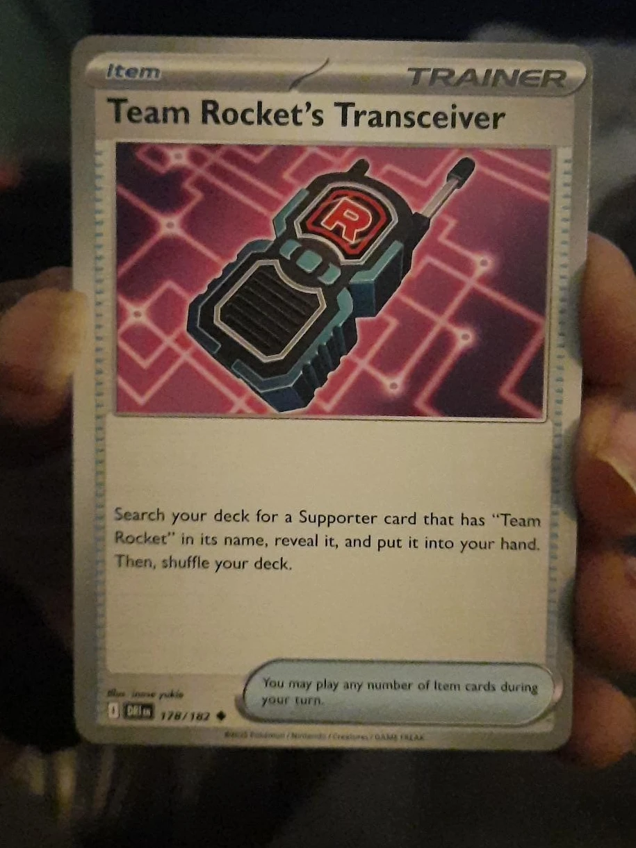 Team Rocket's Transceiver - Pokémon TCG Card