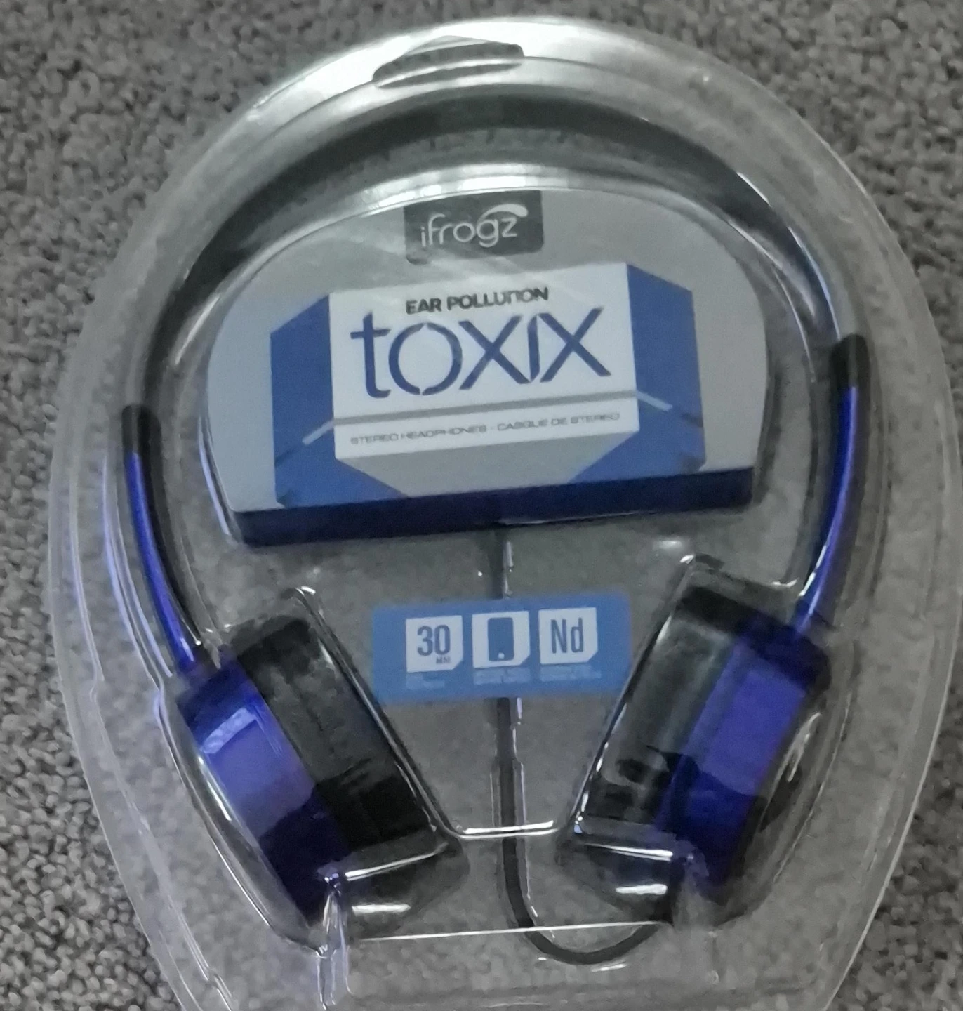iFrogz Toxix Ear Pollution Stereo Headphones