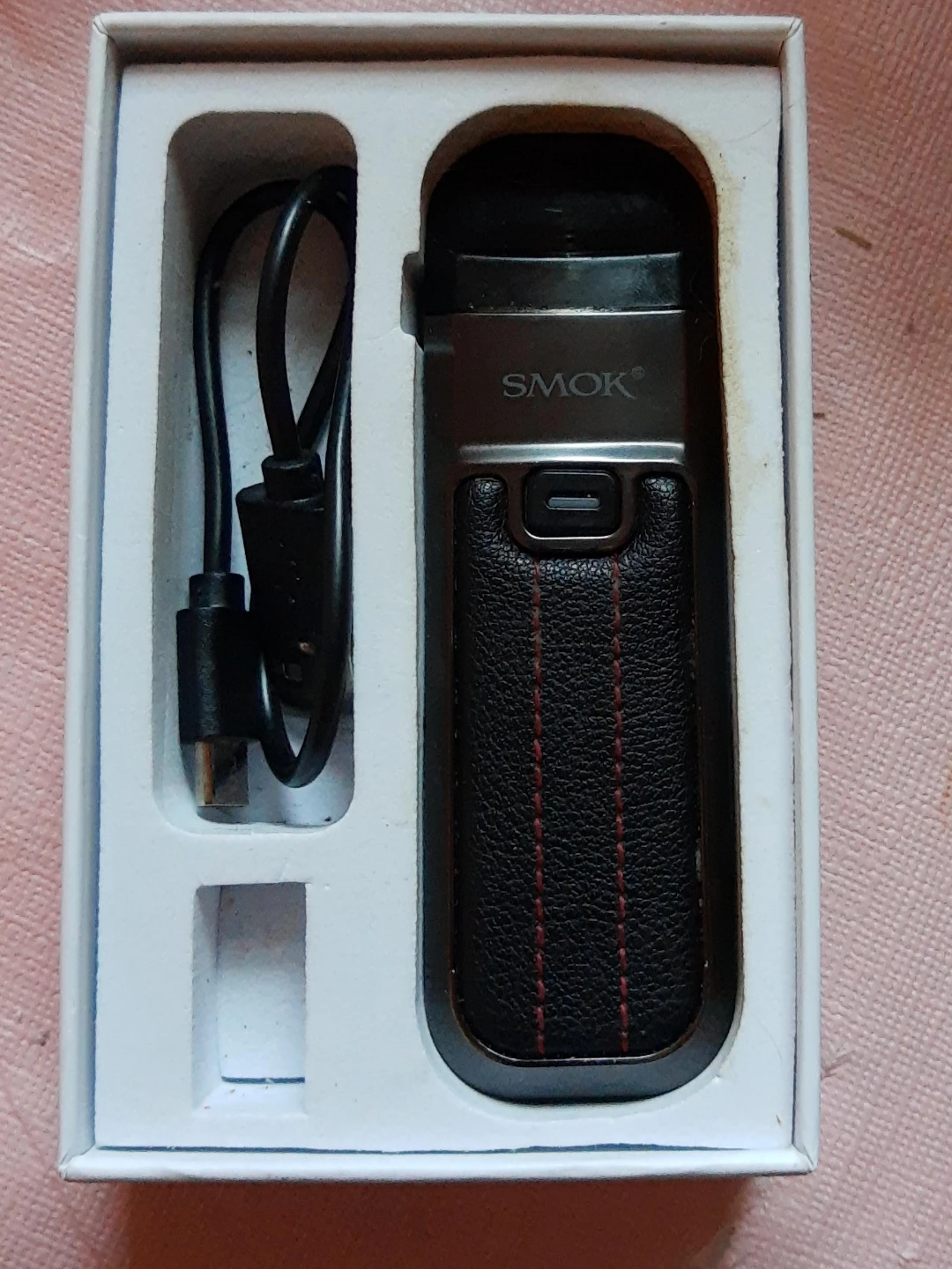 SMOK vape device with USB cable