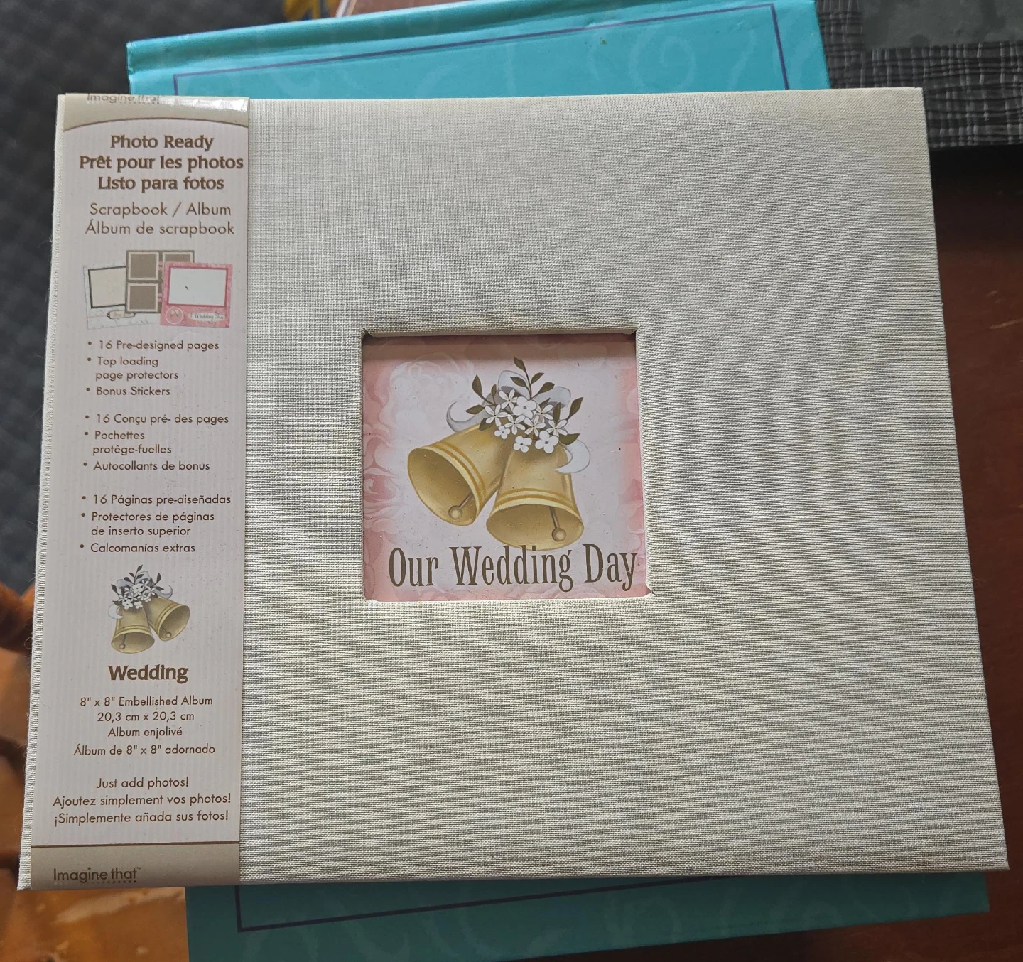 Imagine That Wedding Scrapbook Album 8" x 8"