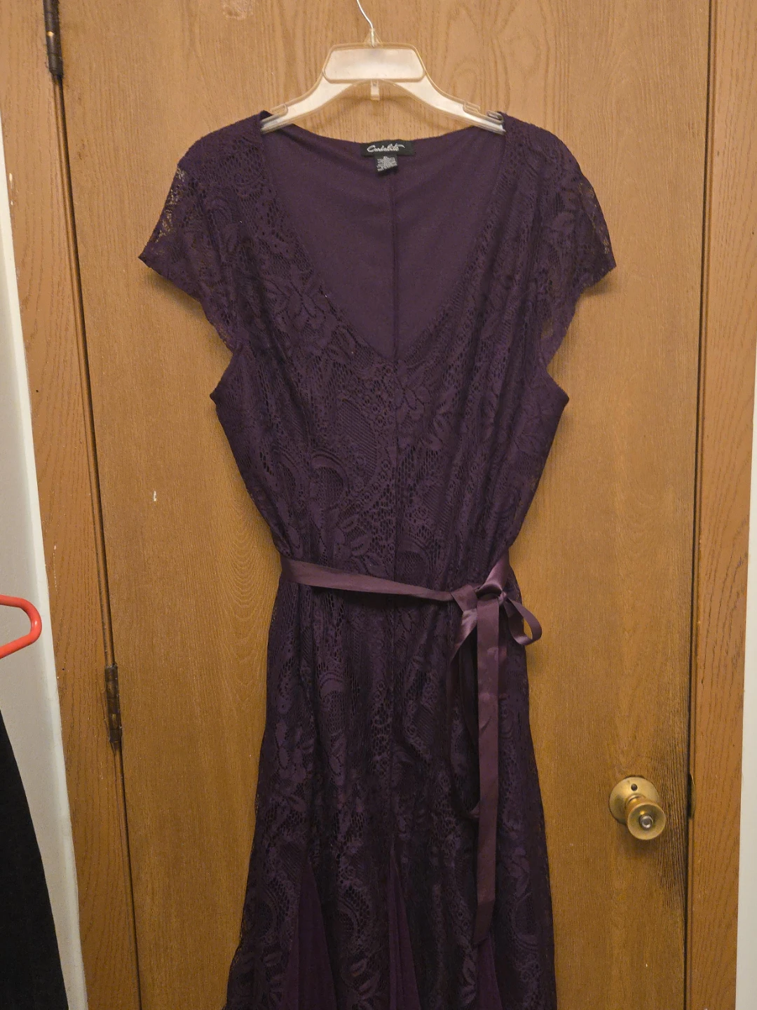 Candalite Purple Lace Dress