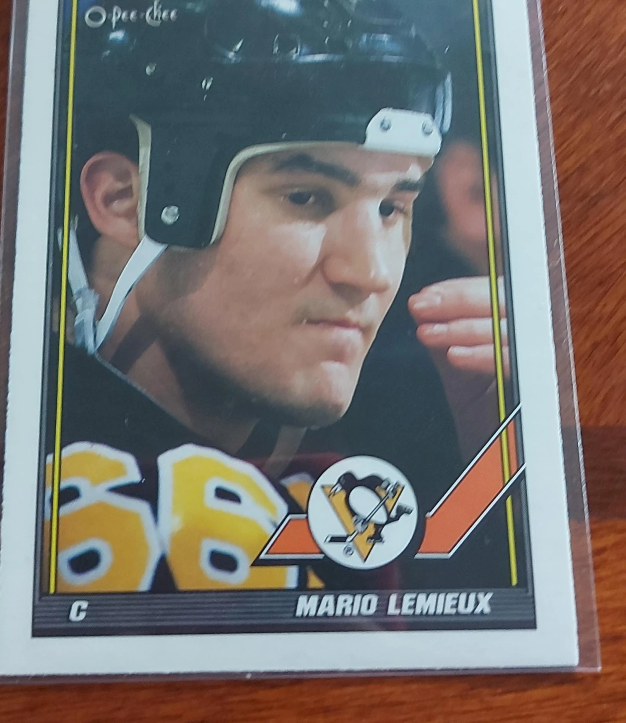 O-Pee-Chee Mario Lemieux Hockey Card