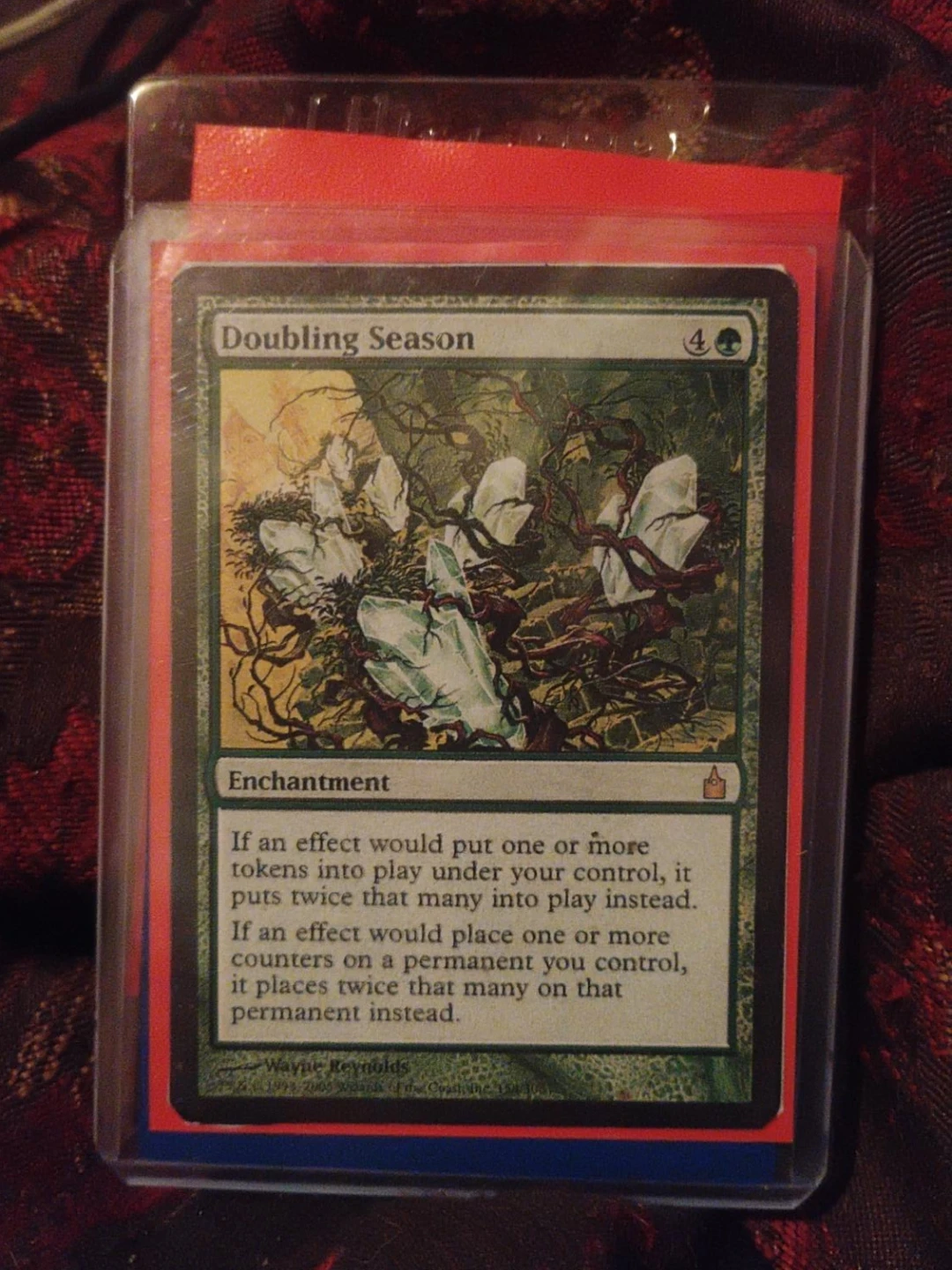 Magic: The Gathering - Doubling Season Enchantment Card