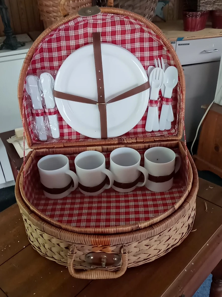 Wicker Picnic Basket