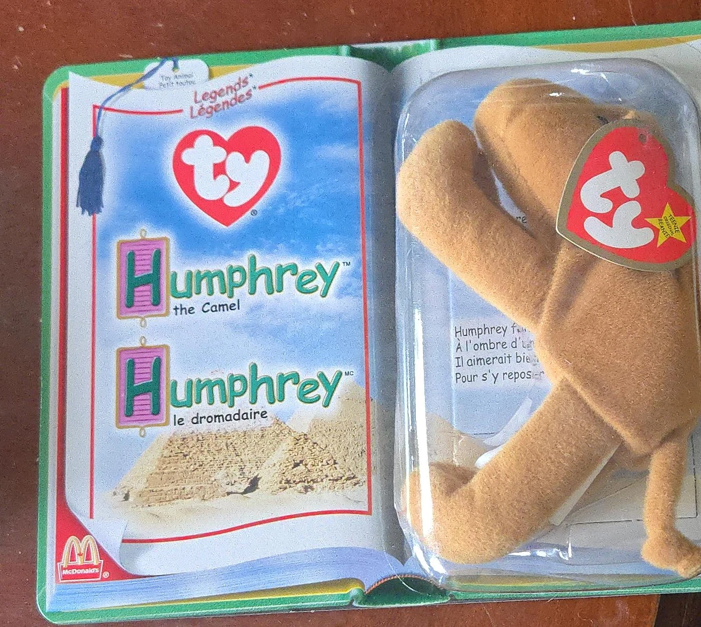 Ty Beanie Baby Humphrey the Camel McDonald's
