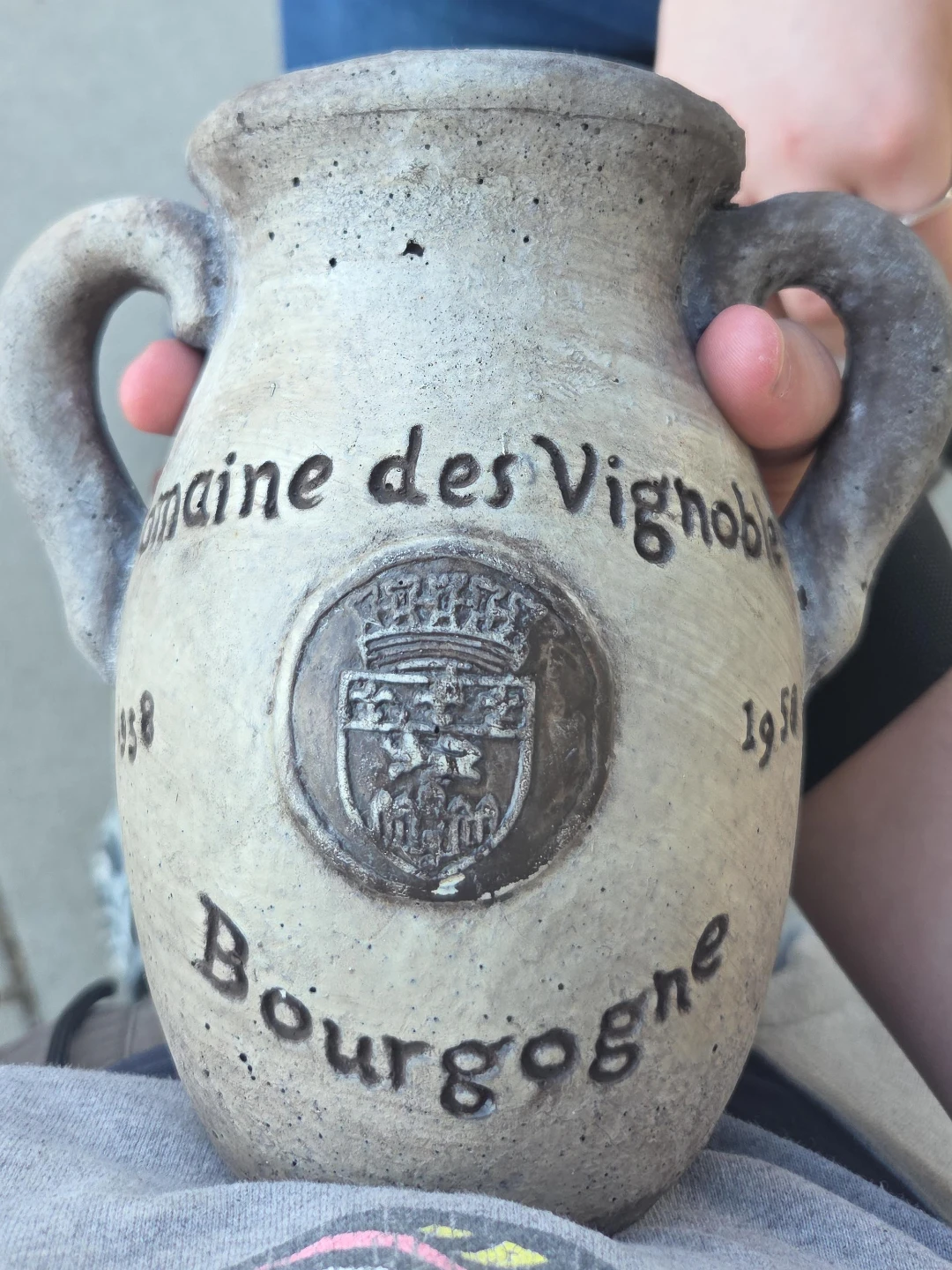Domaine des Vigno'ble Bourgogne Ceramic Vase