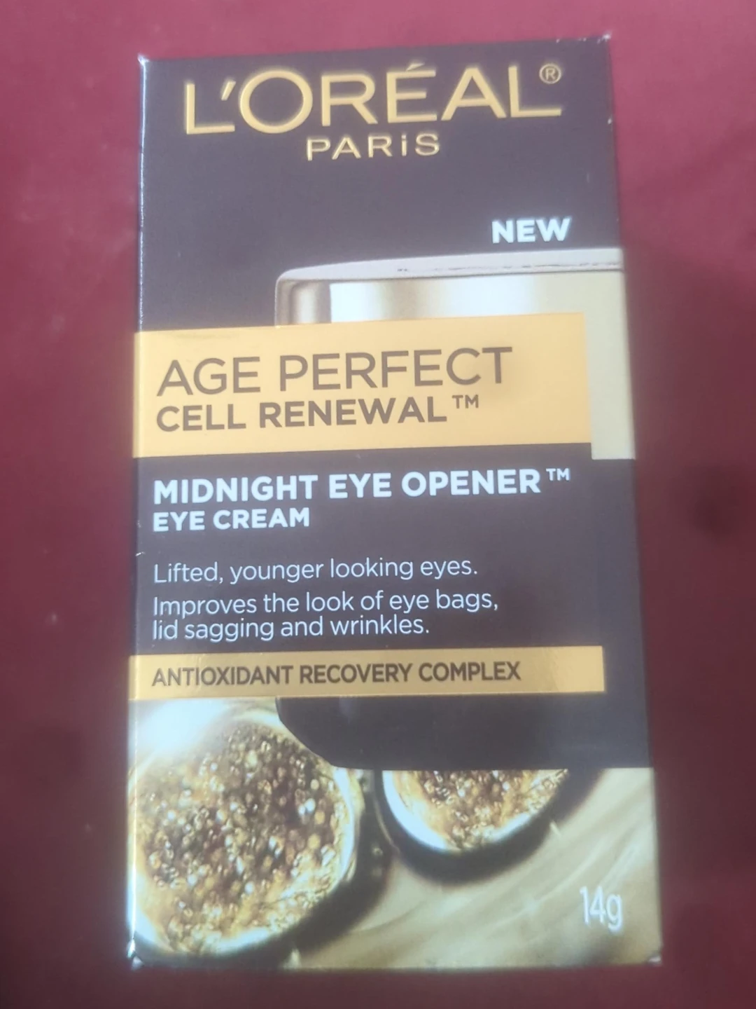 L'Oréal Paris Age Perfect Cell Renewal Midnight Eye Cream 14g
