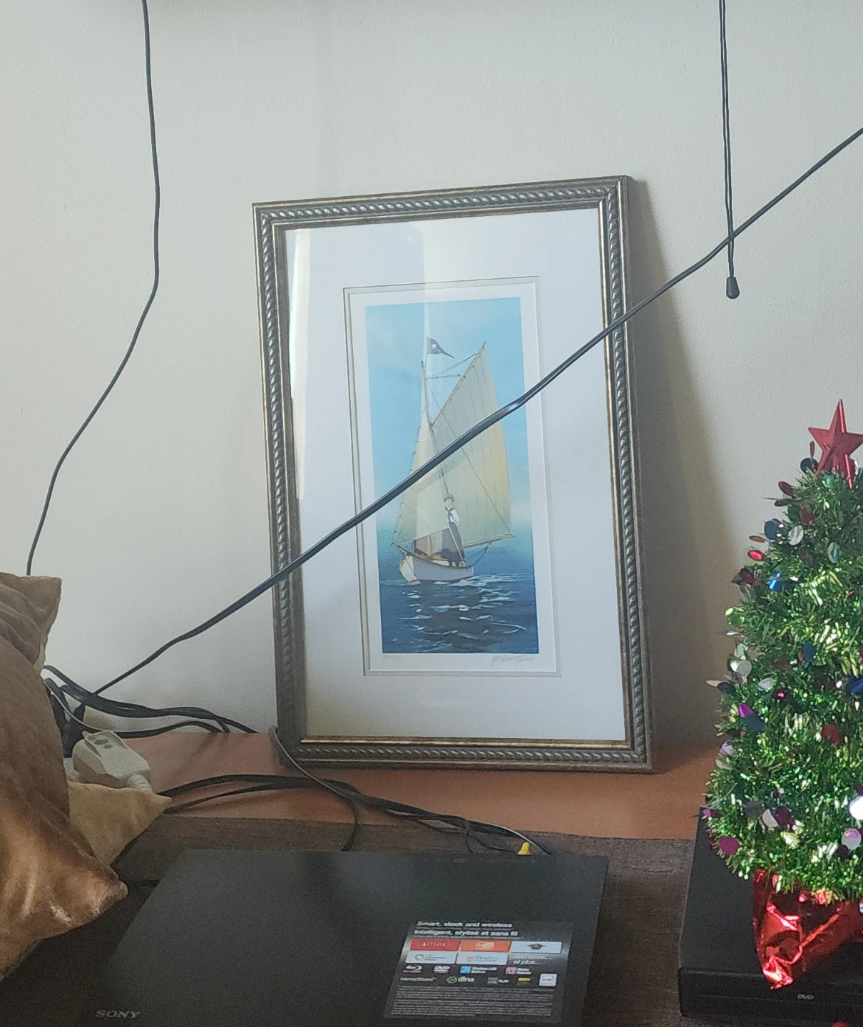 Framed Sailing Ship Art Print