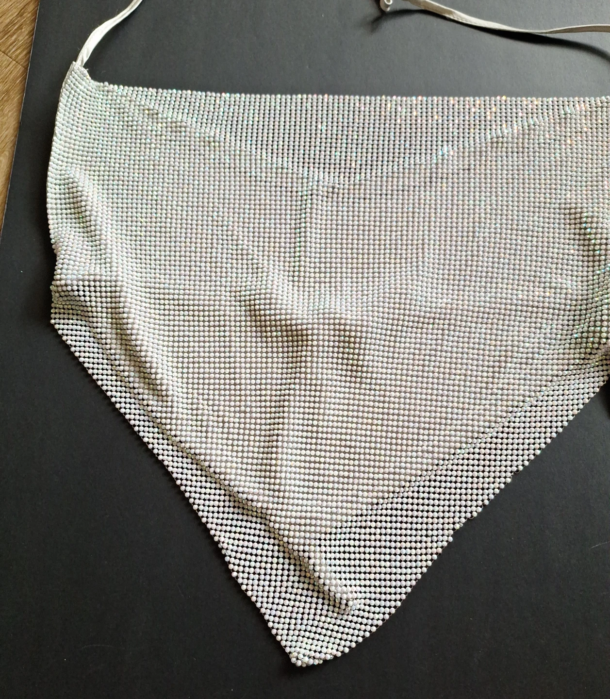 Sparkly Rhinestone Bandana Top