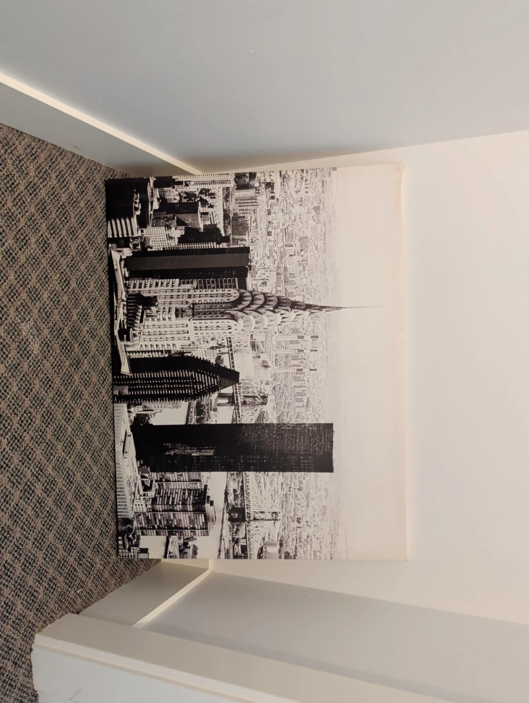 Black and White Cityscape Wall Art