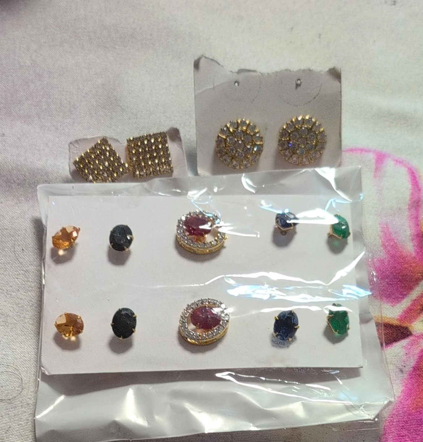 Assorted Stud Earrings Set