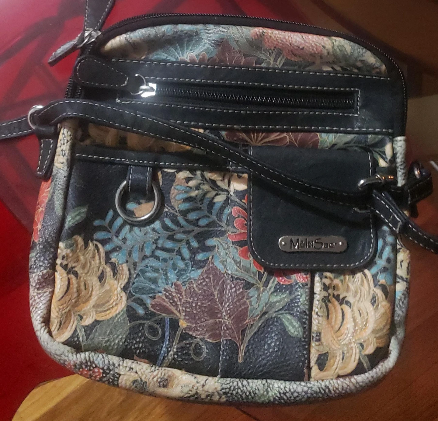 MultiSac Floral Crossbody Bag
