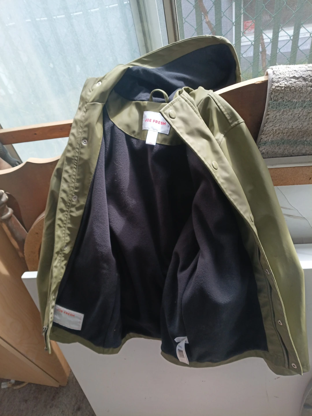 Joe Fresh Kids Rain Jacket XL/TG