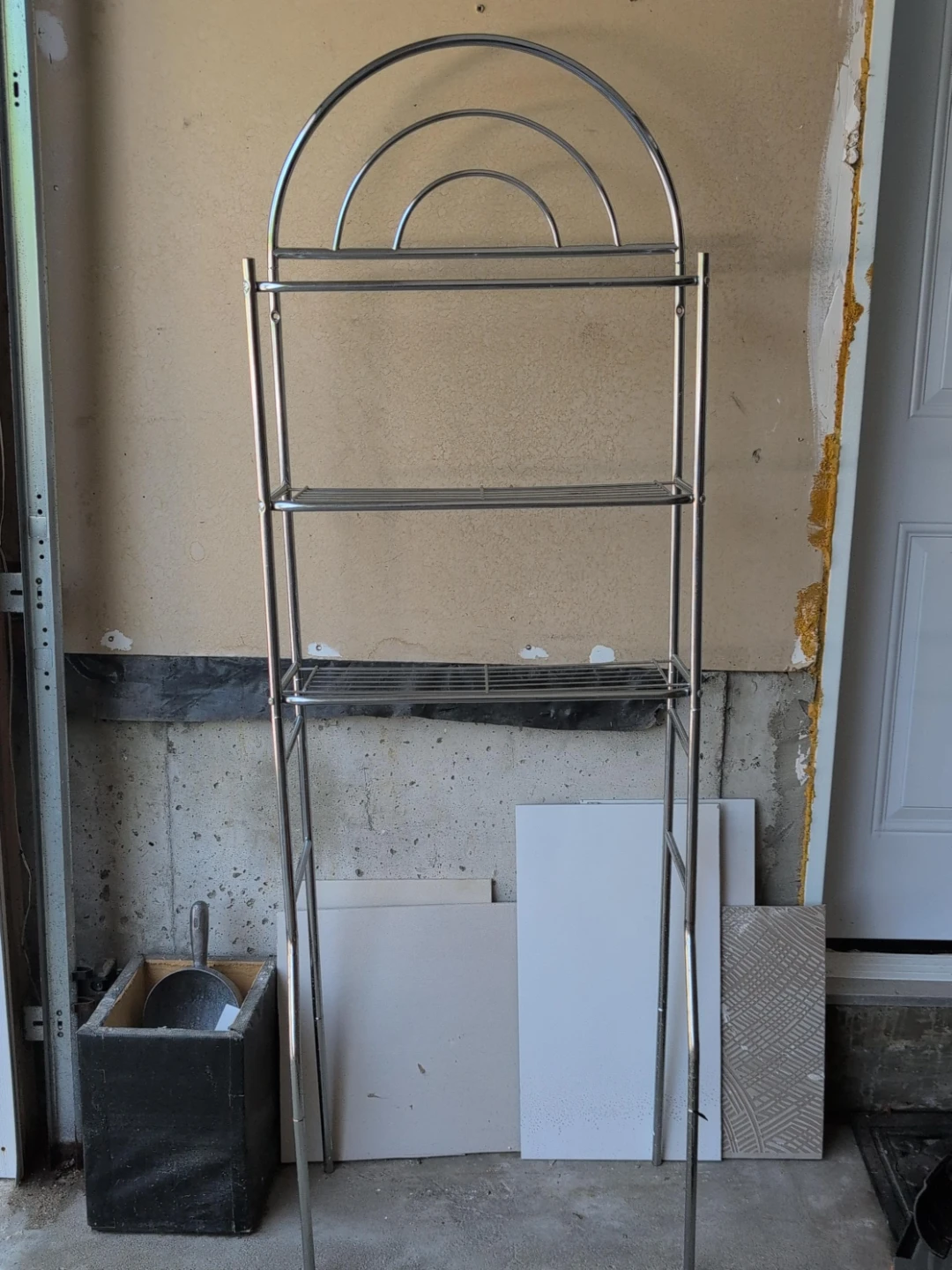 Chrome 3-Tier Shelf Unit