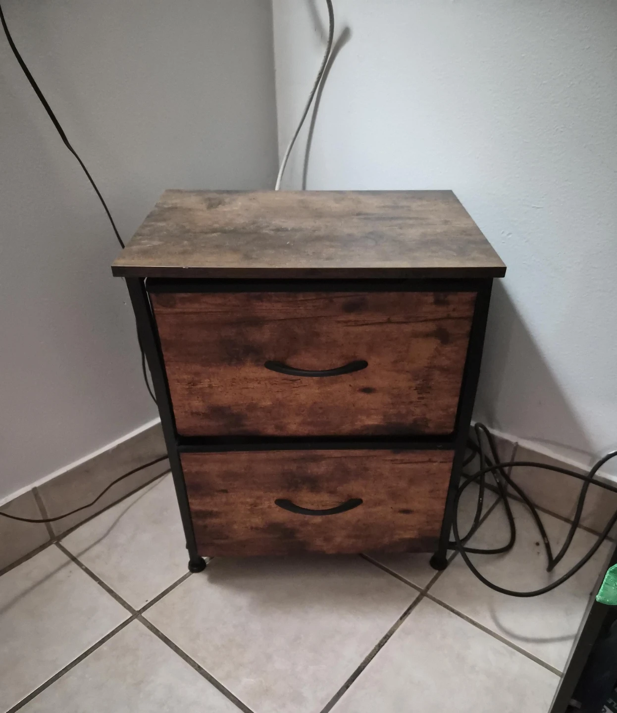 2-Drawer Bedside Table