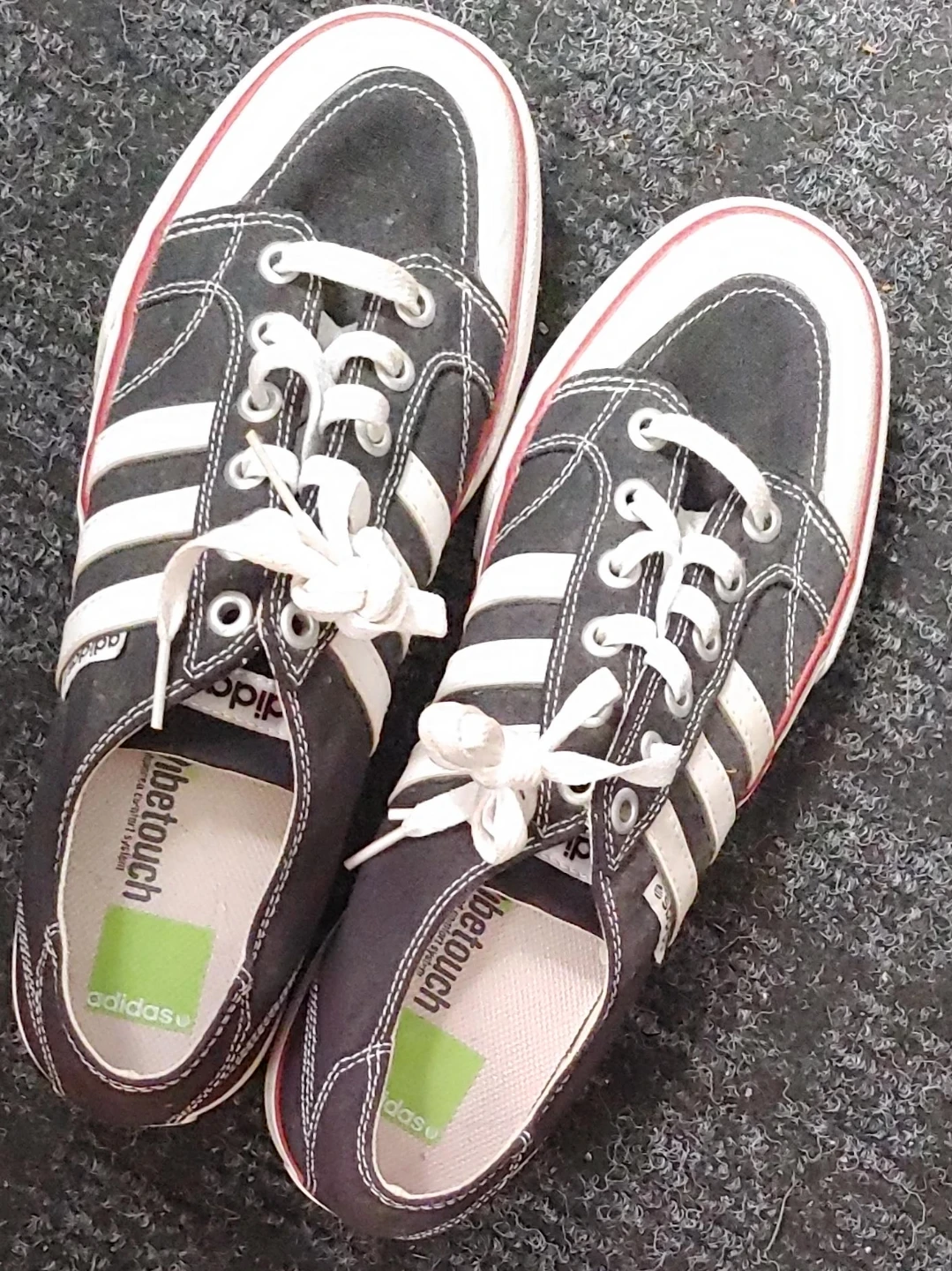 Adidas Casual Sneakers - Black & White