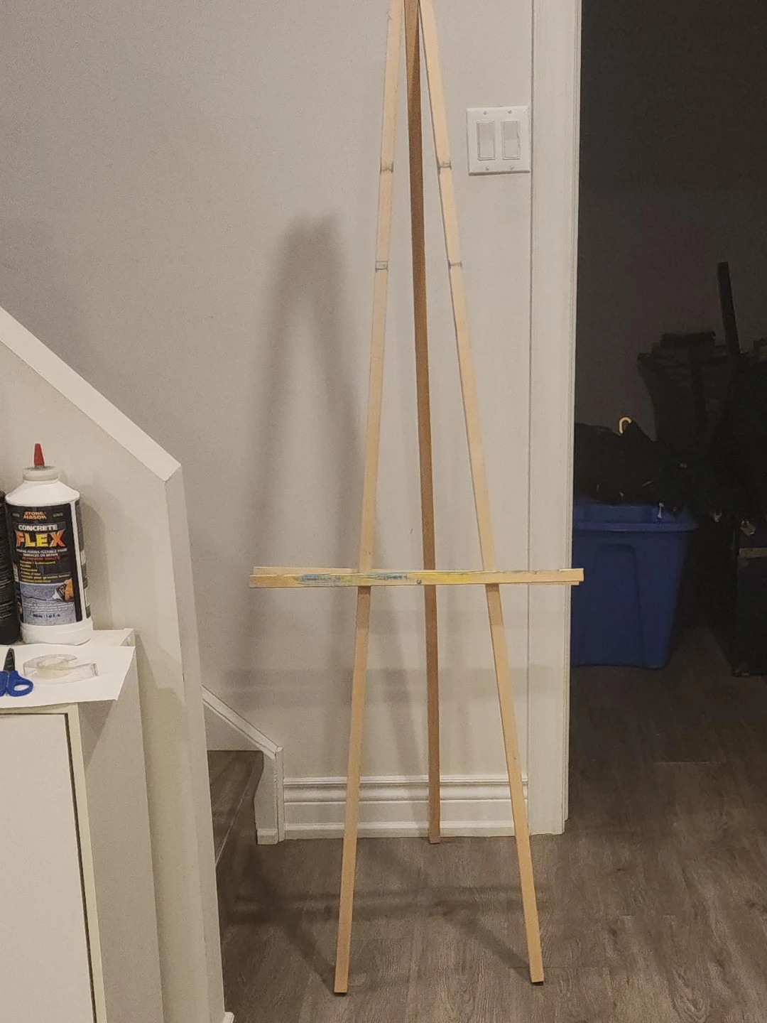 Wooden Artist Easel and Drawing Board