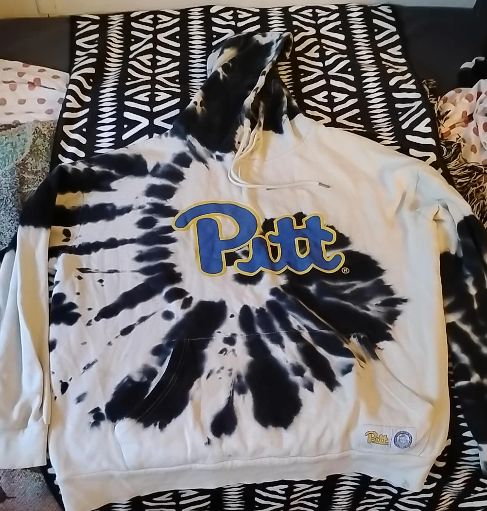 Pitt Panthers Tie-Dye Hoodie