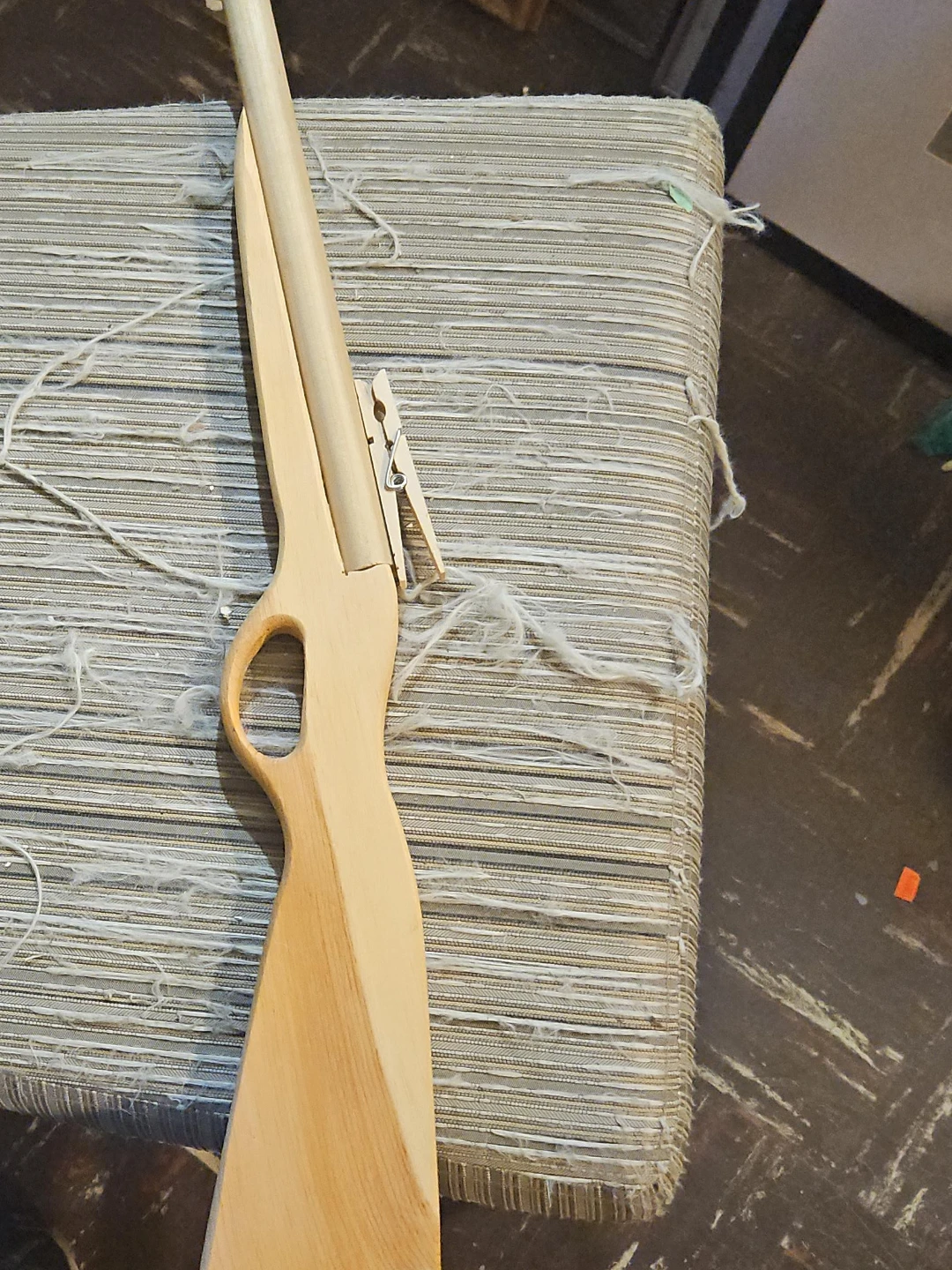 Handmade Wooden Toy Rifle