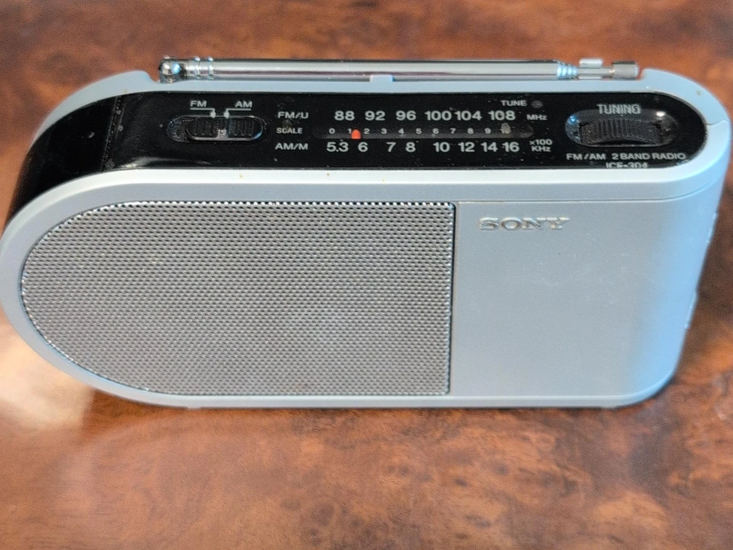 Sony FM/AM 2 Band Radio ICE-304