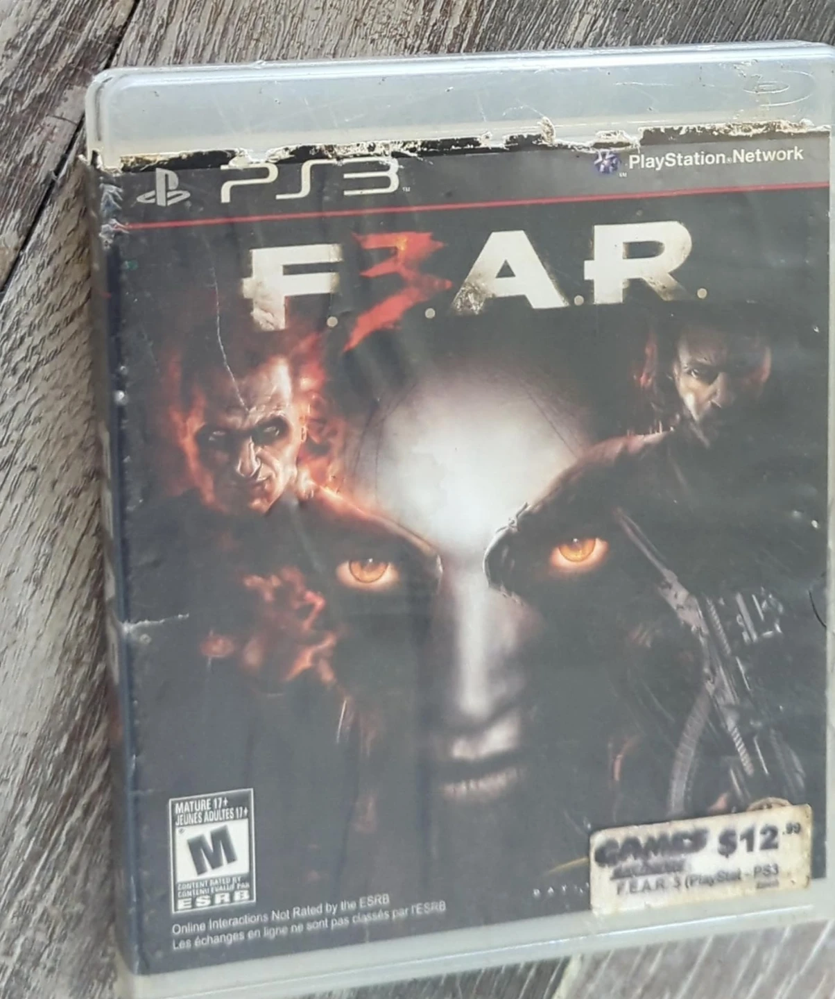 PlayStation 3 F.E.A.R. 3 Video Game