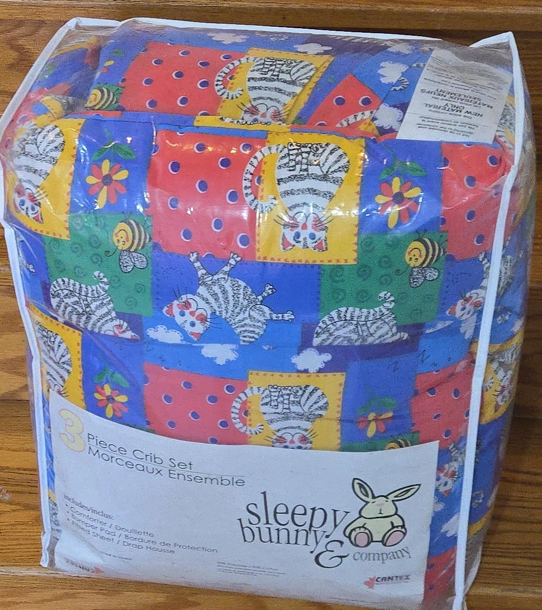 Sleepy Bunny & Company 3 Piece Crib Set