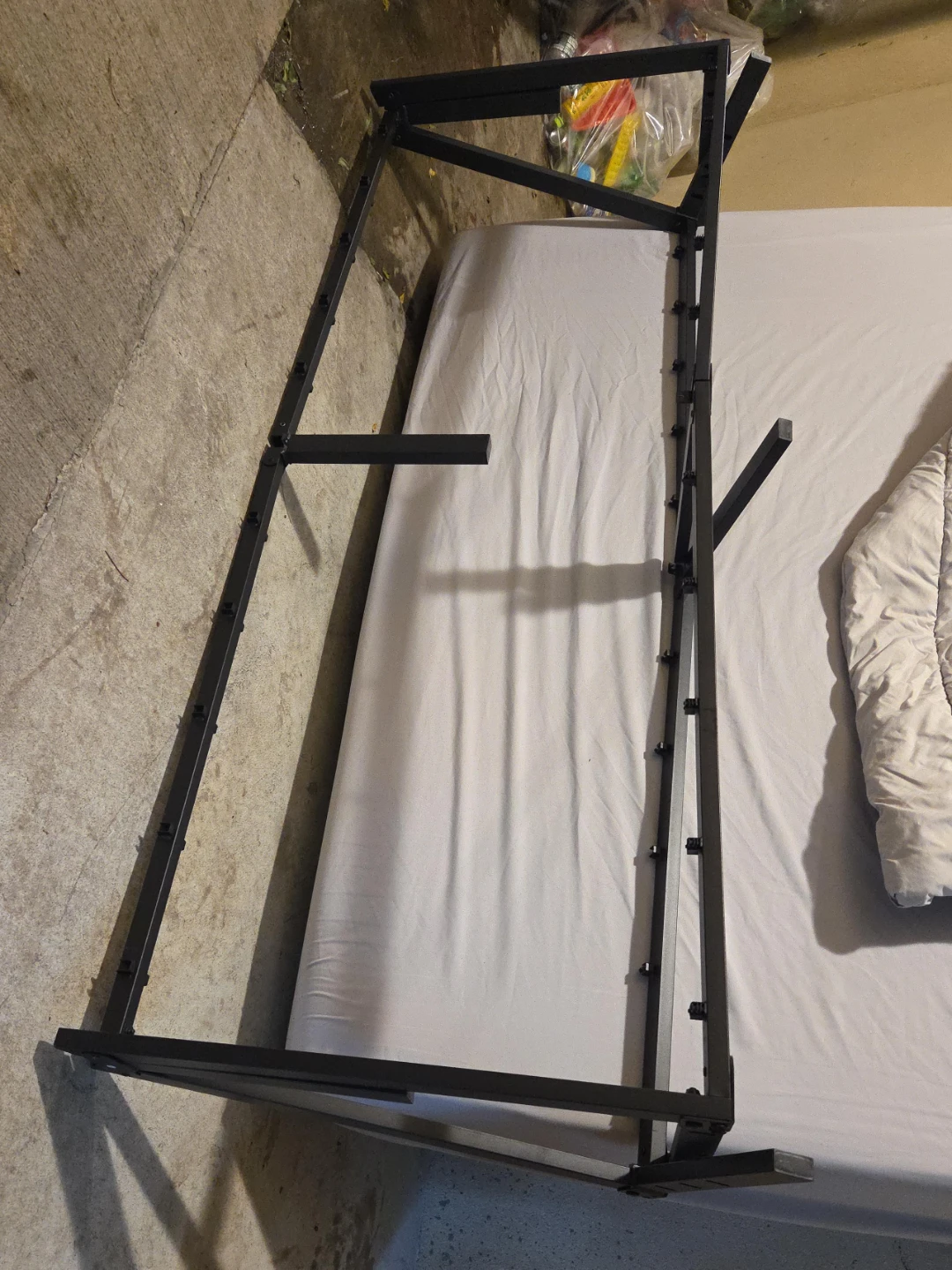 Black Metal Bed Frame