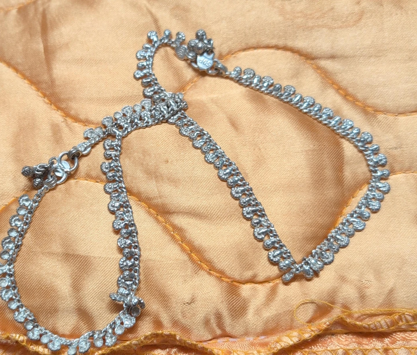 Silver Anklet Chain