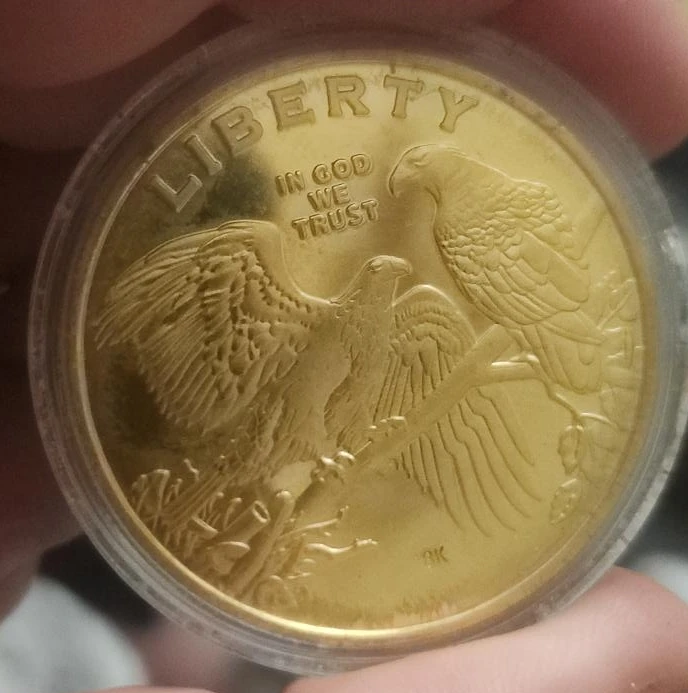 United States of America 18K Gold Plated Coin