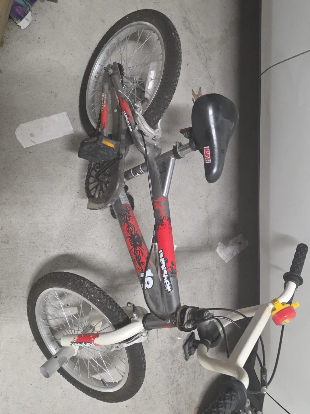 Kids Bike with Marvel Seat