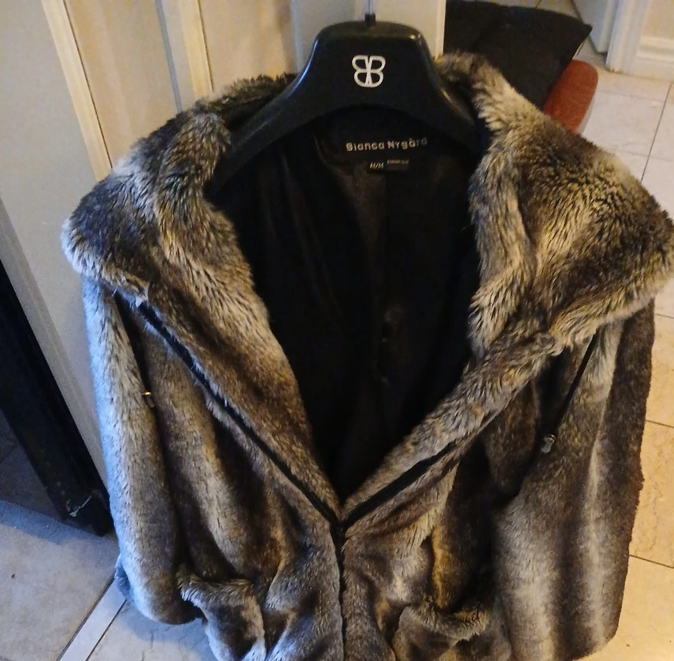 Bianca Nygård Faux Fur Hooded Jacket