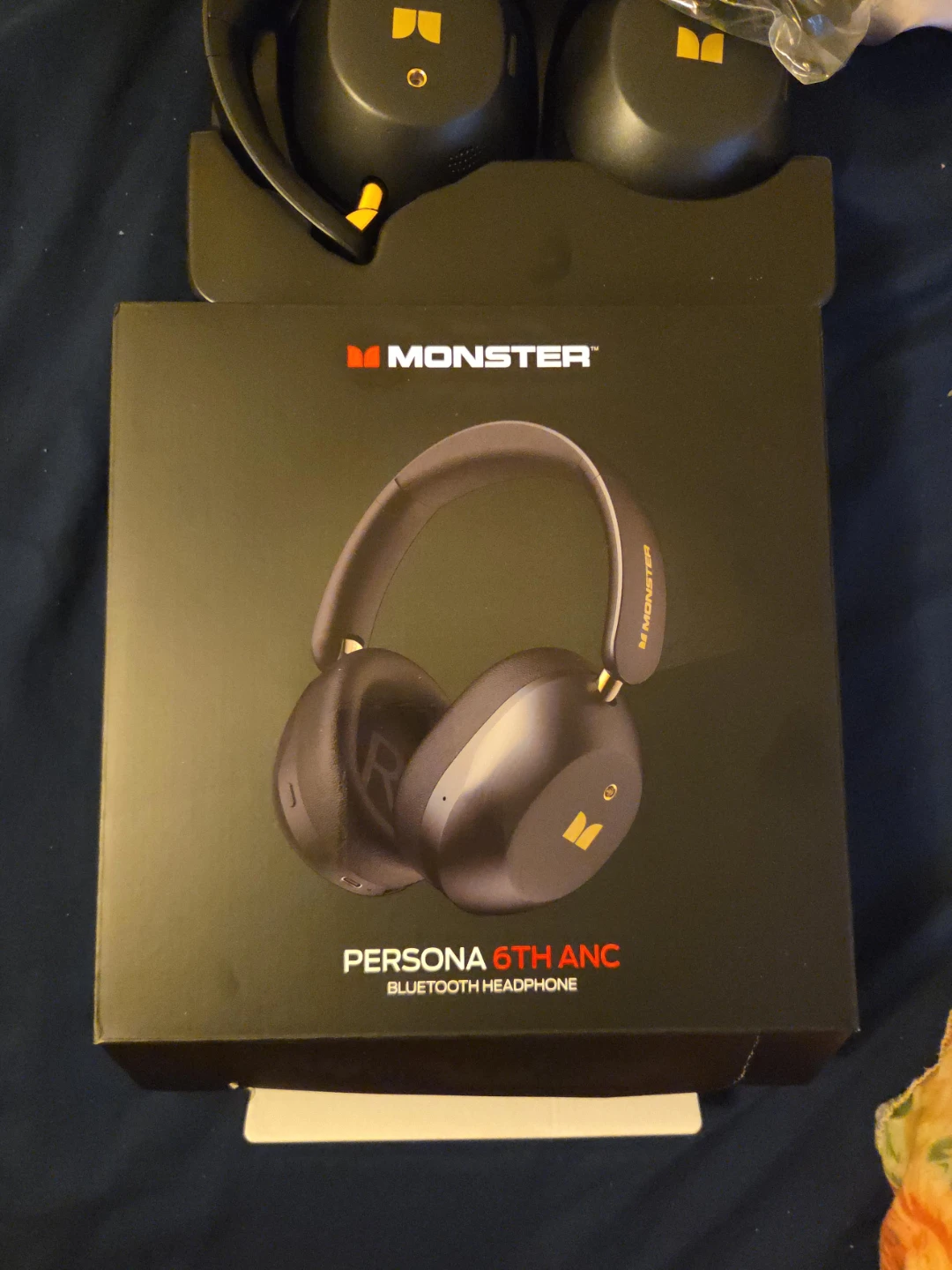 Monster Persona 6th ANC Bluetooth Headphones - Black
