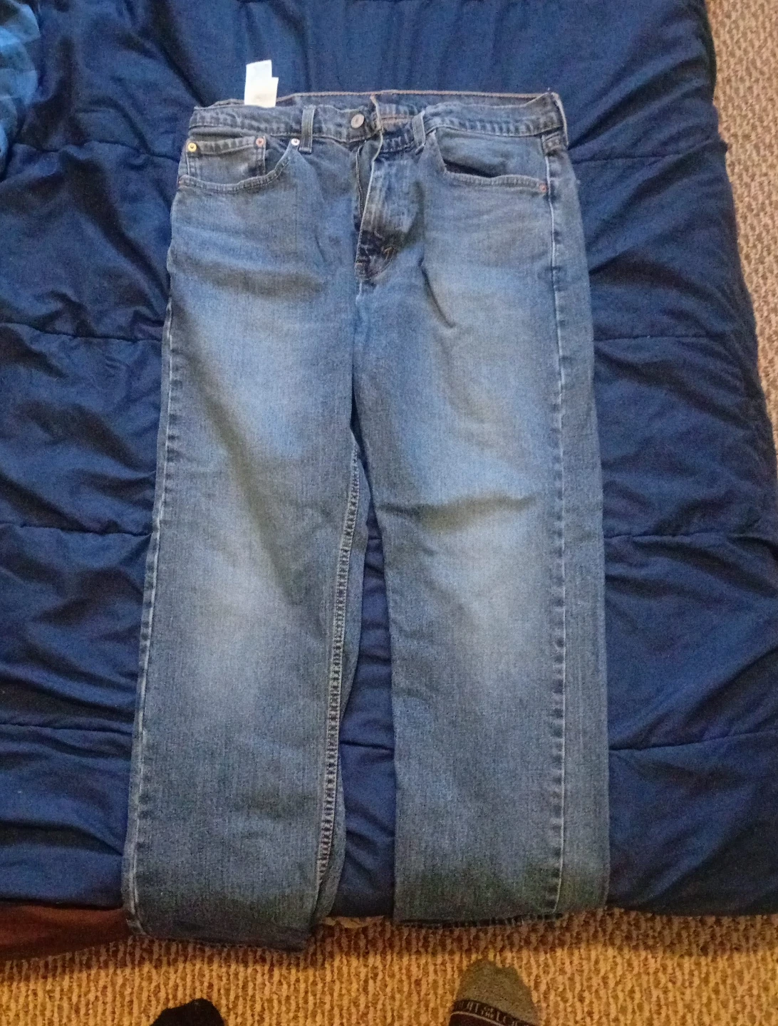 Levi's 505 Regular Fit Jeans W34 L32