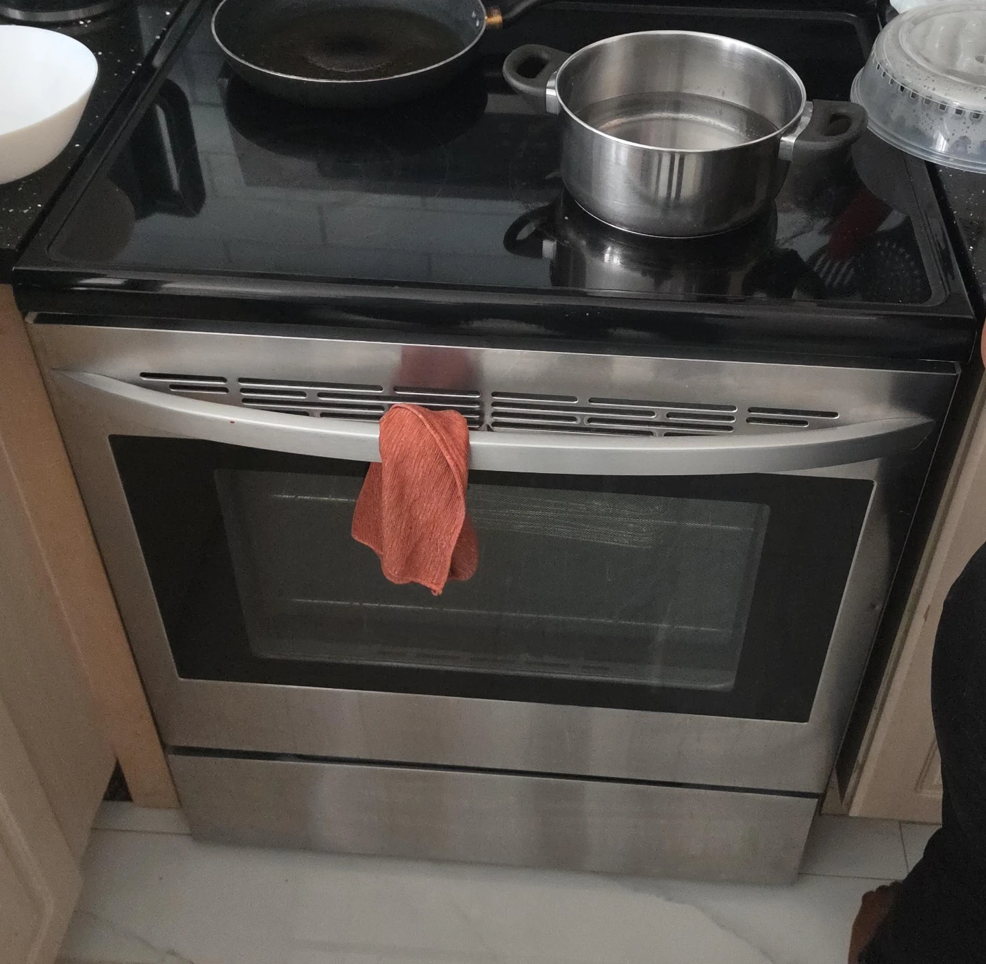 Stainless Steel Electric Range Oven