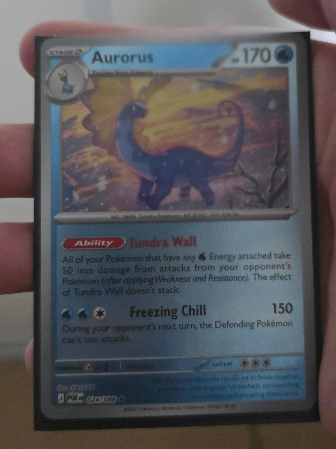 Pokemon TCG Aurorus Card