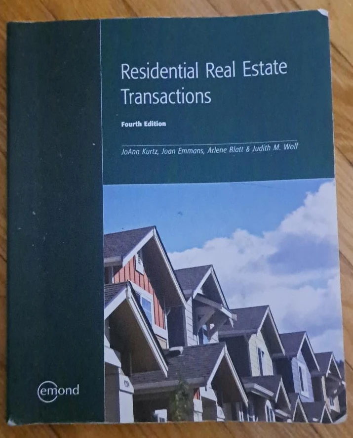 Residential Real Estate Transactions: Fourth Edition Textbook