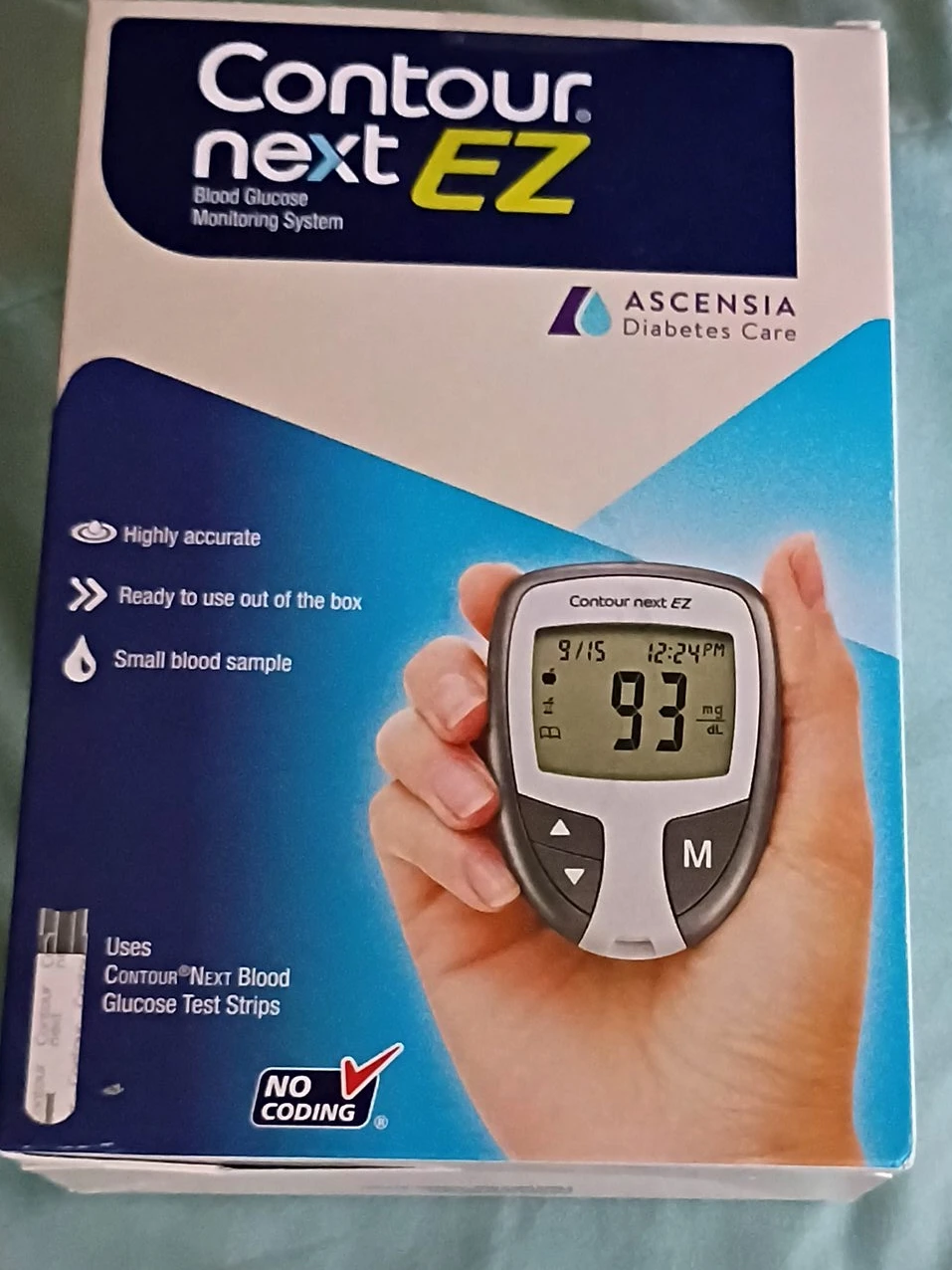 Contour Next EZ Blood Glucose Monitoring System