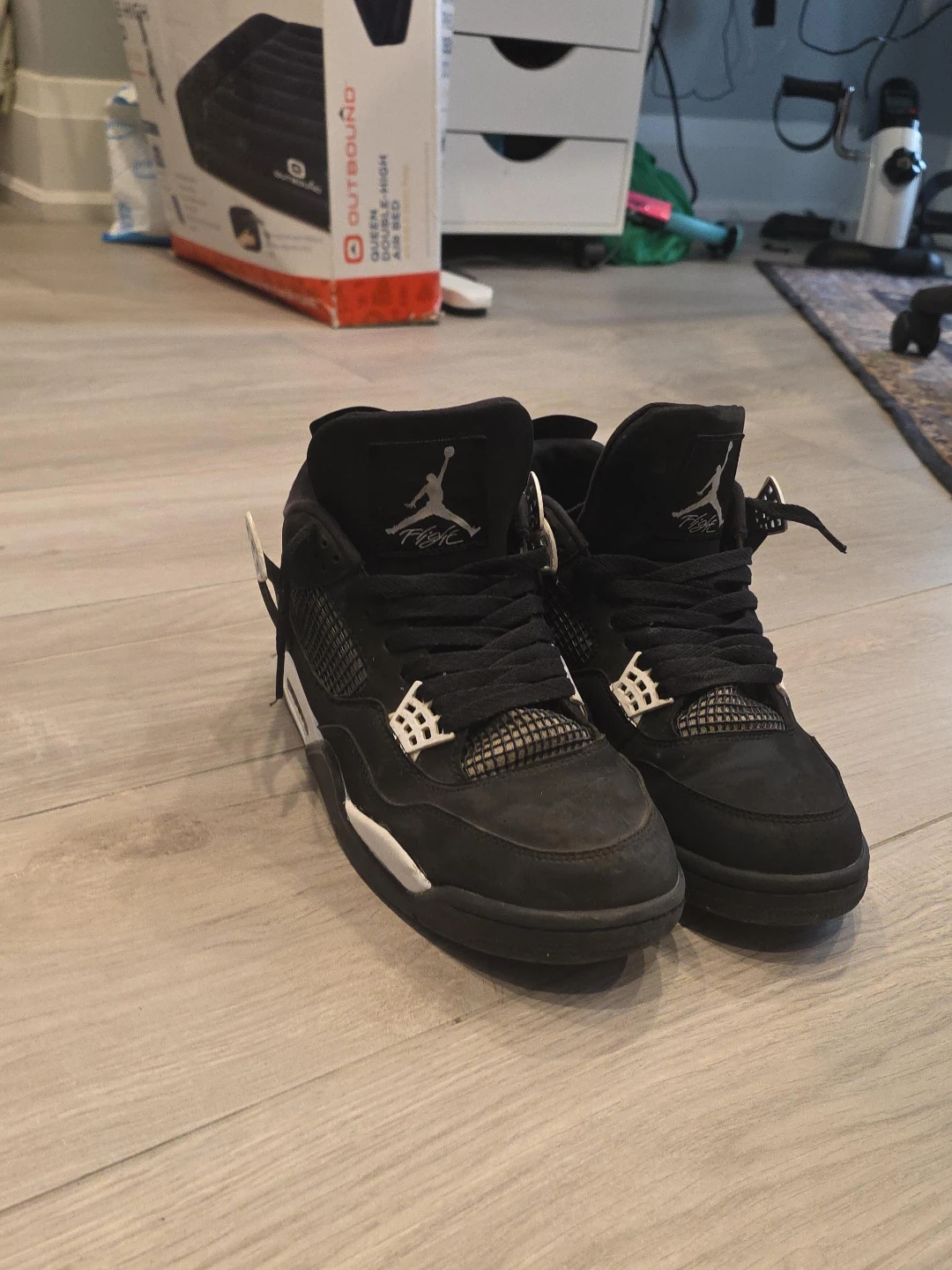 Air Jordan 4 "Black Cat" Retro Men's Shoes