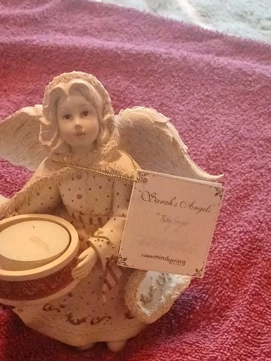 Sarah's Angels by Billye Spicer Candle Holder