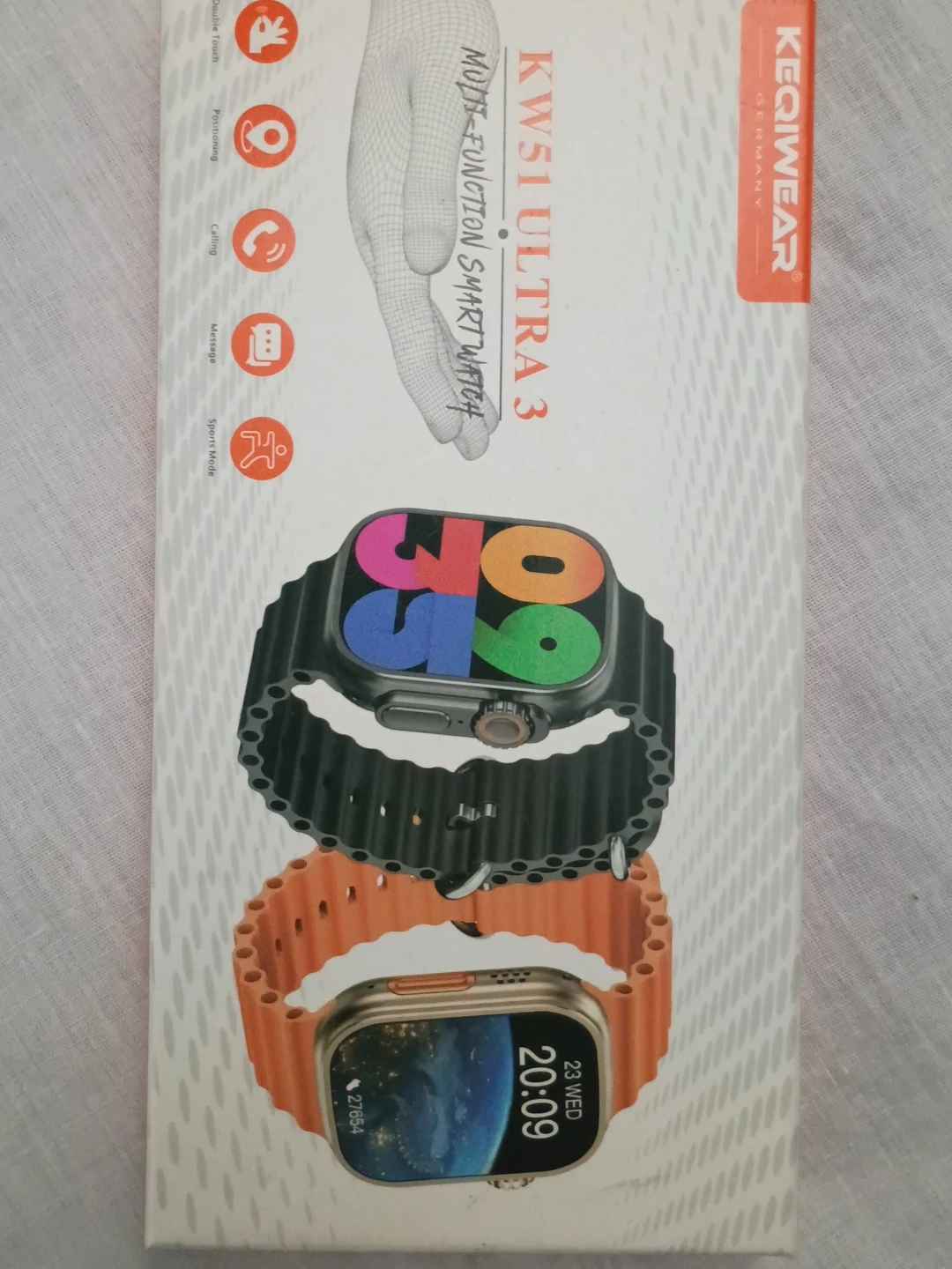 KEQIWEAR KW51 Ultra 3 Smartwatch