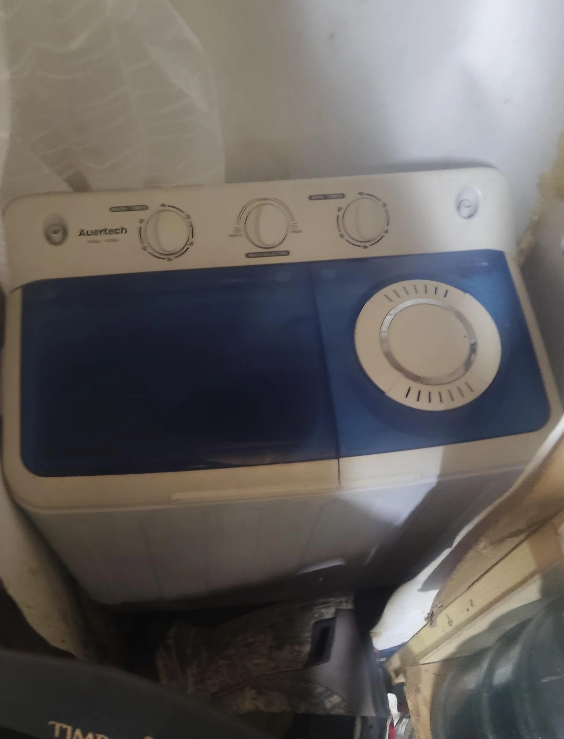 Aufertech Twin Tub Portable Washing Machine