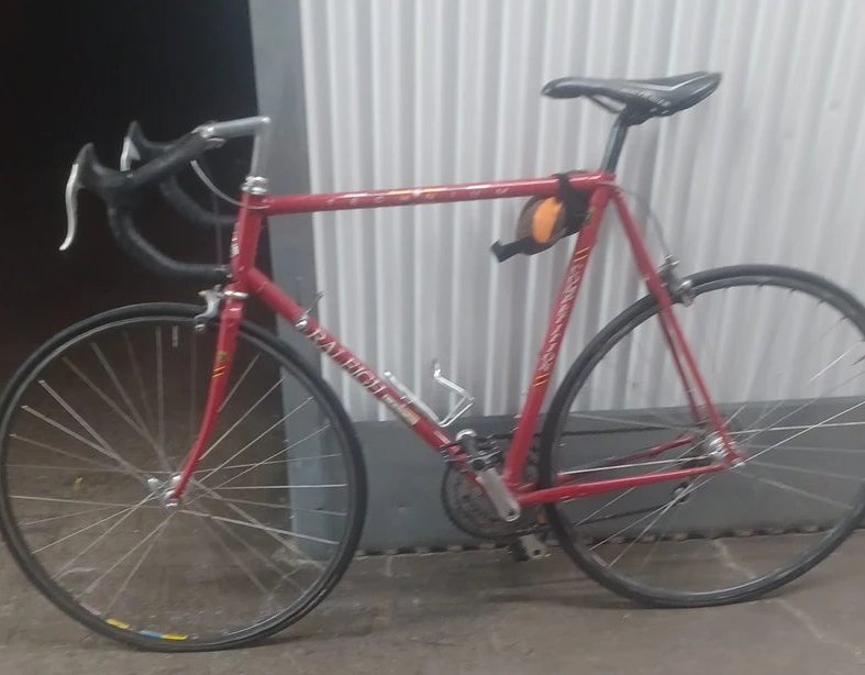 Red Raleigh Road Bike