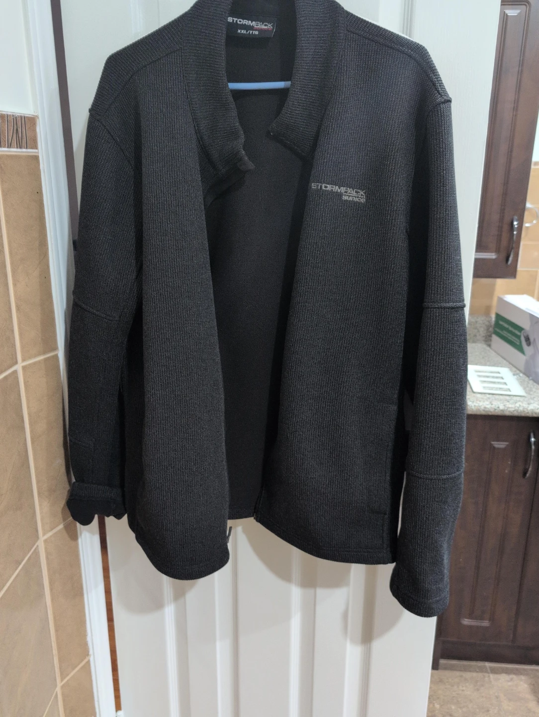 Stormpack Black Sweater Jacket XXL