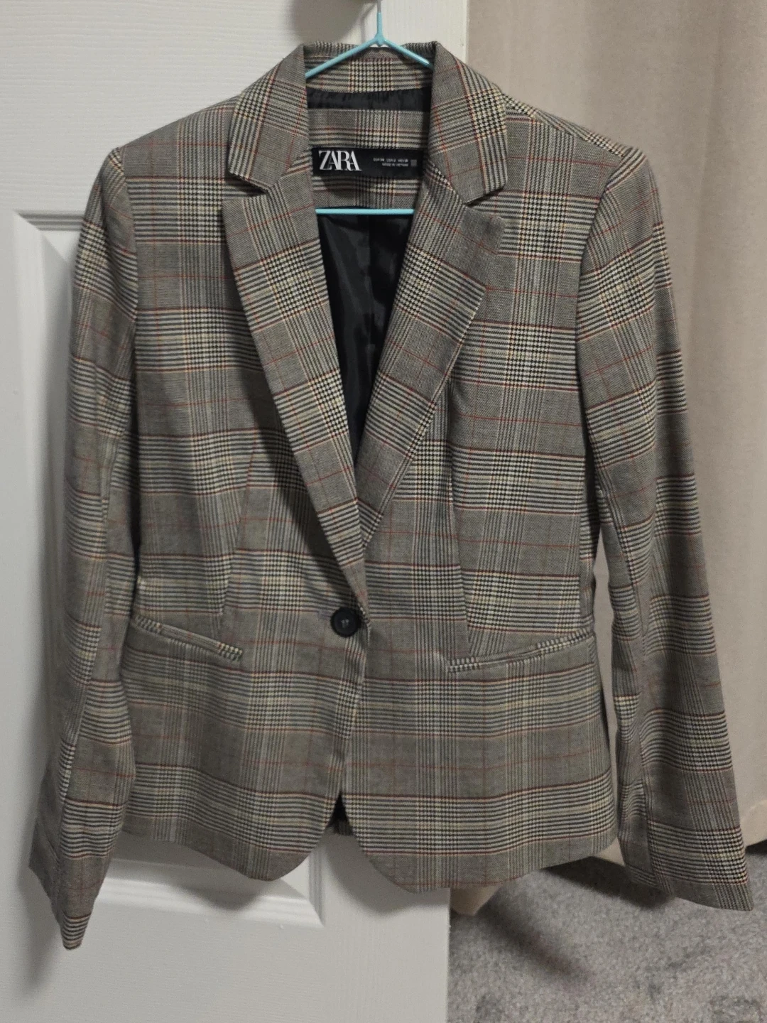 Zara Women's Plaid Blazer